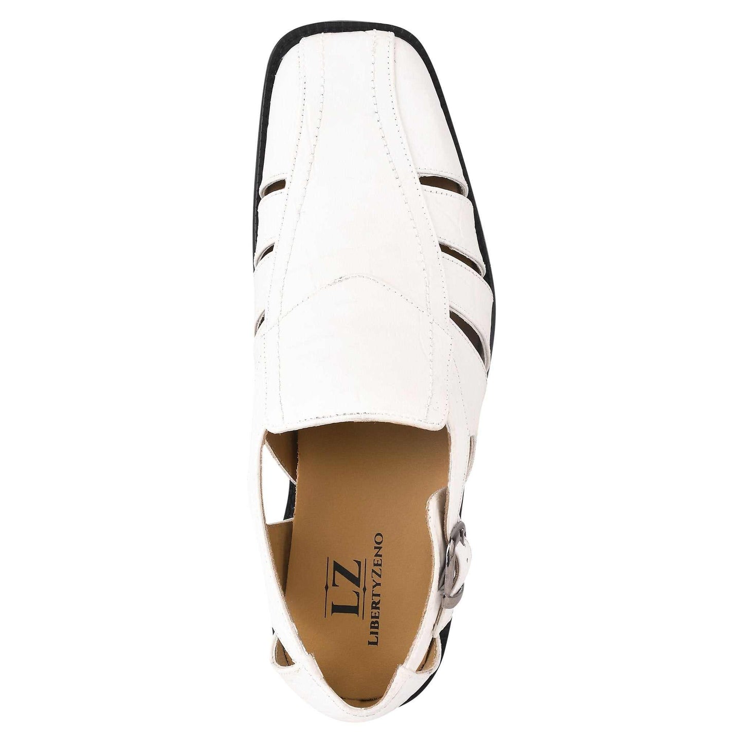 Bidwill Genuine Leather Fisherman Flat Sandals - MENLL