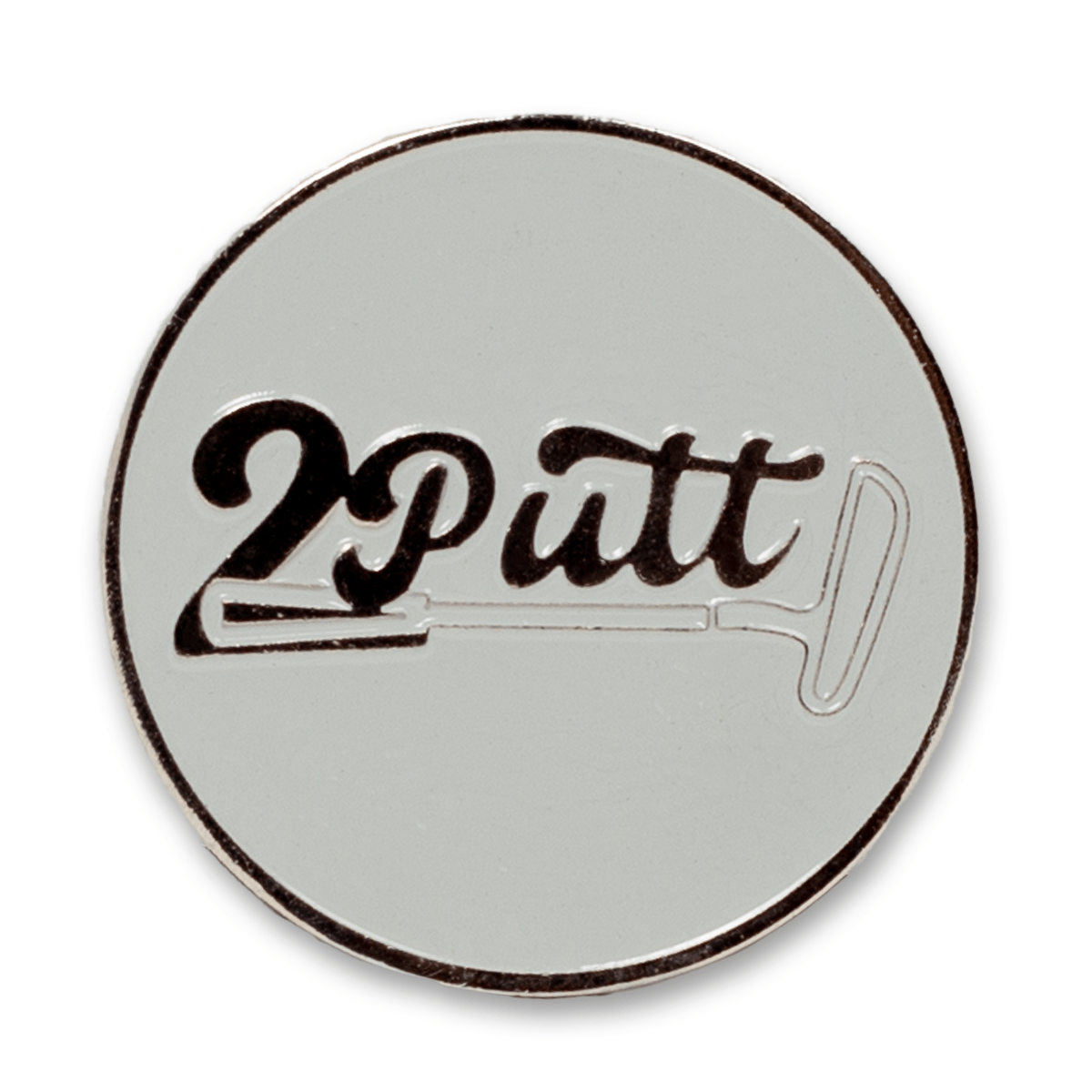 2putt Birdie Train Ball Marker - Alternate Angle