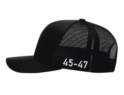 D.O.G.E SWAG Apparel & Accessories > Clothing Accessories > Hats - TRUCKER - Gulf of AMERICA Black Hat - Premium Quality
