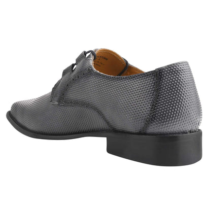 Blacktown Genuine Leather Oxford Style Lace-Up Dress Shoes For Men - MENLL