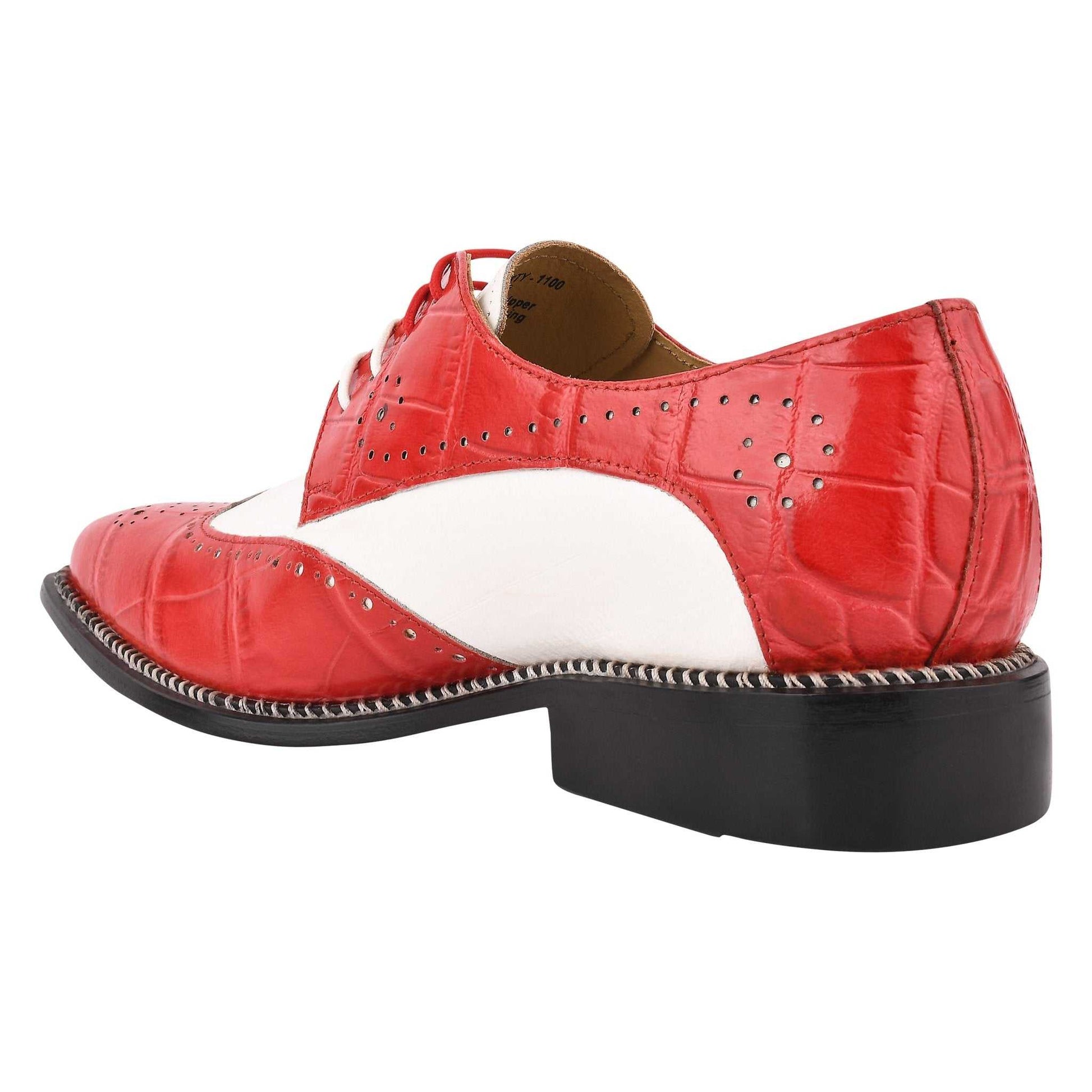 Boyka Leather Red Bottom Oxford Style Dress Shoes - MENLL