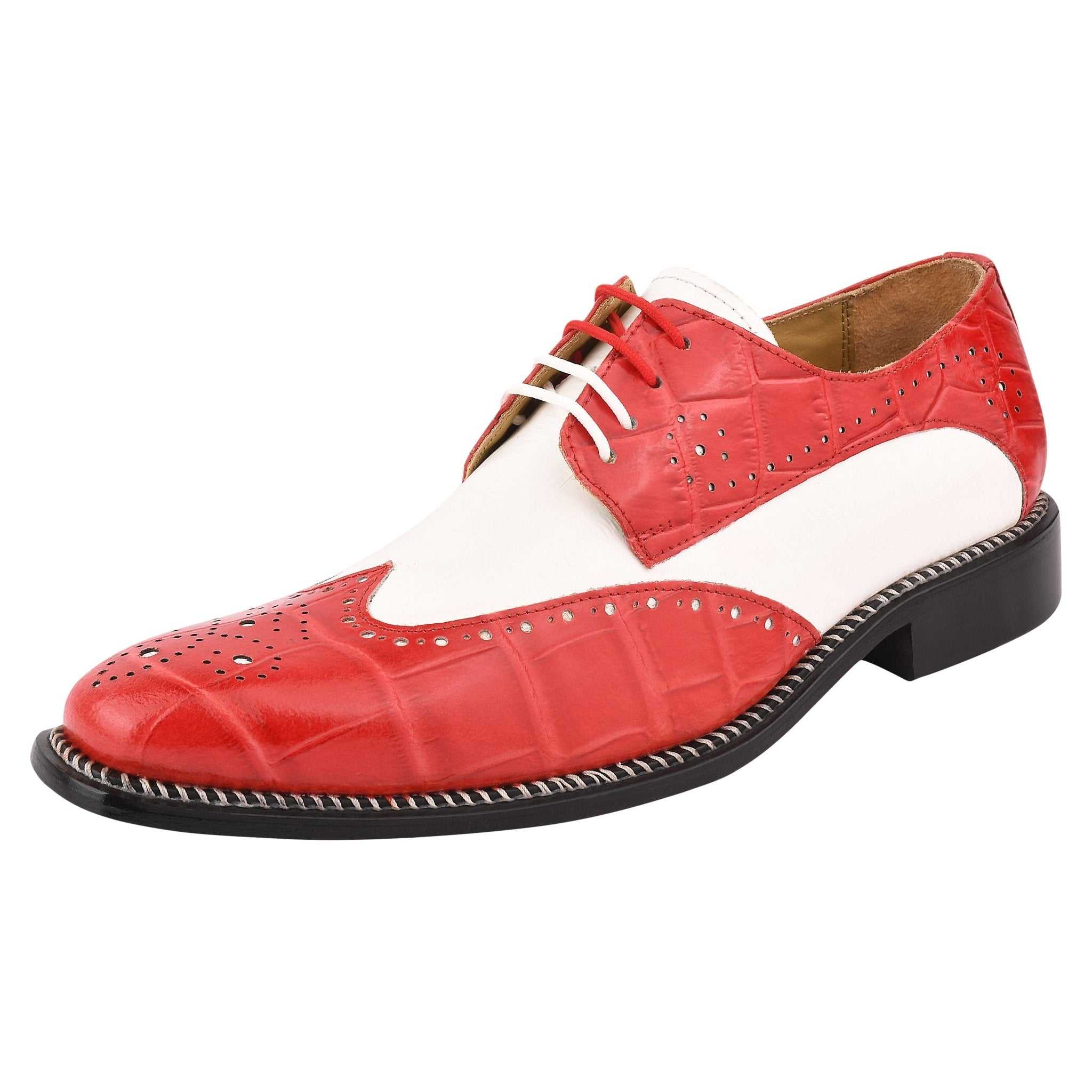 Boyka Leather Red Bottom Oxford Style Dress Shoes - MENLL