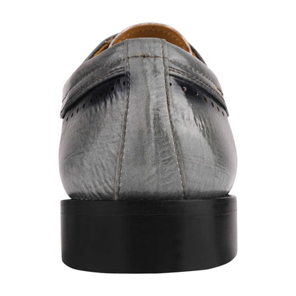 BRUCE Leather Oxford Style Dress Shoes - MENLL