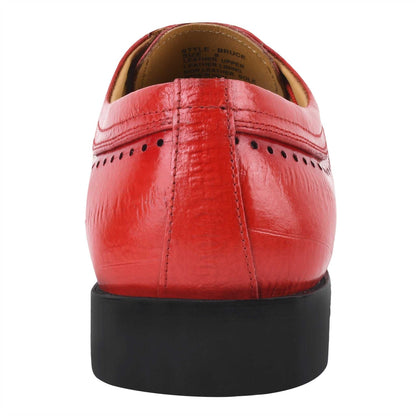 BRUCE Leather Oxford Style Dress Shoes - MENLL
