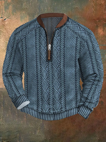 MENLL Slim Fit Hoodie Autumn Winter Men's Digital Print Comfortable Top