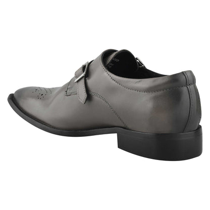 Chatswood Leather Oxford Style Monk Straps - MENLL