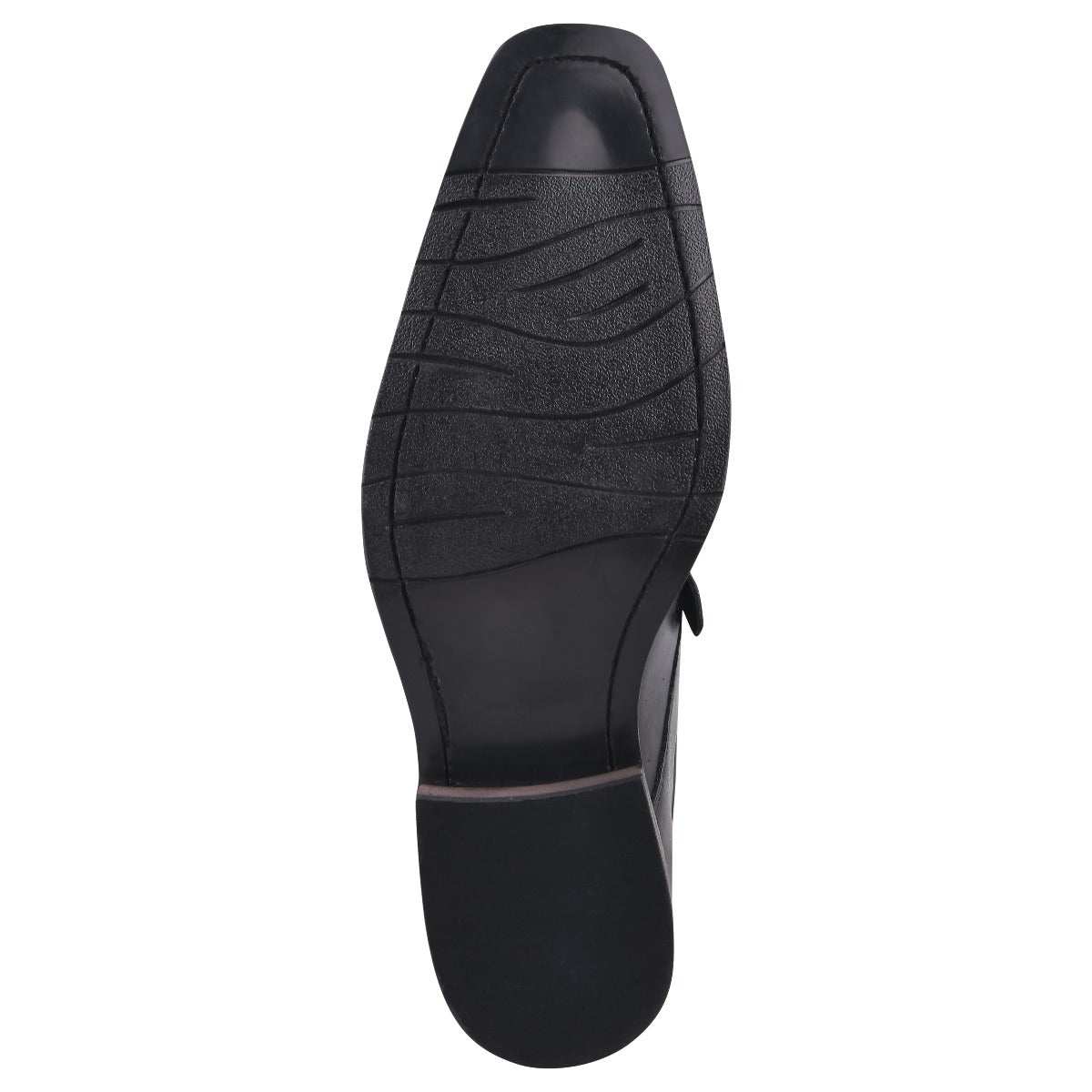Chatswood Leather Oxford Style Monk Straps - MENLL