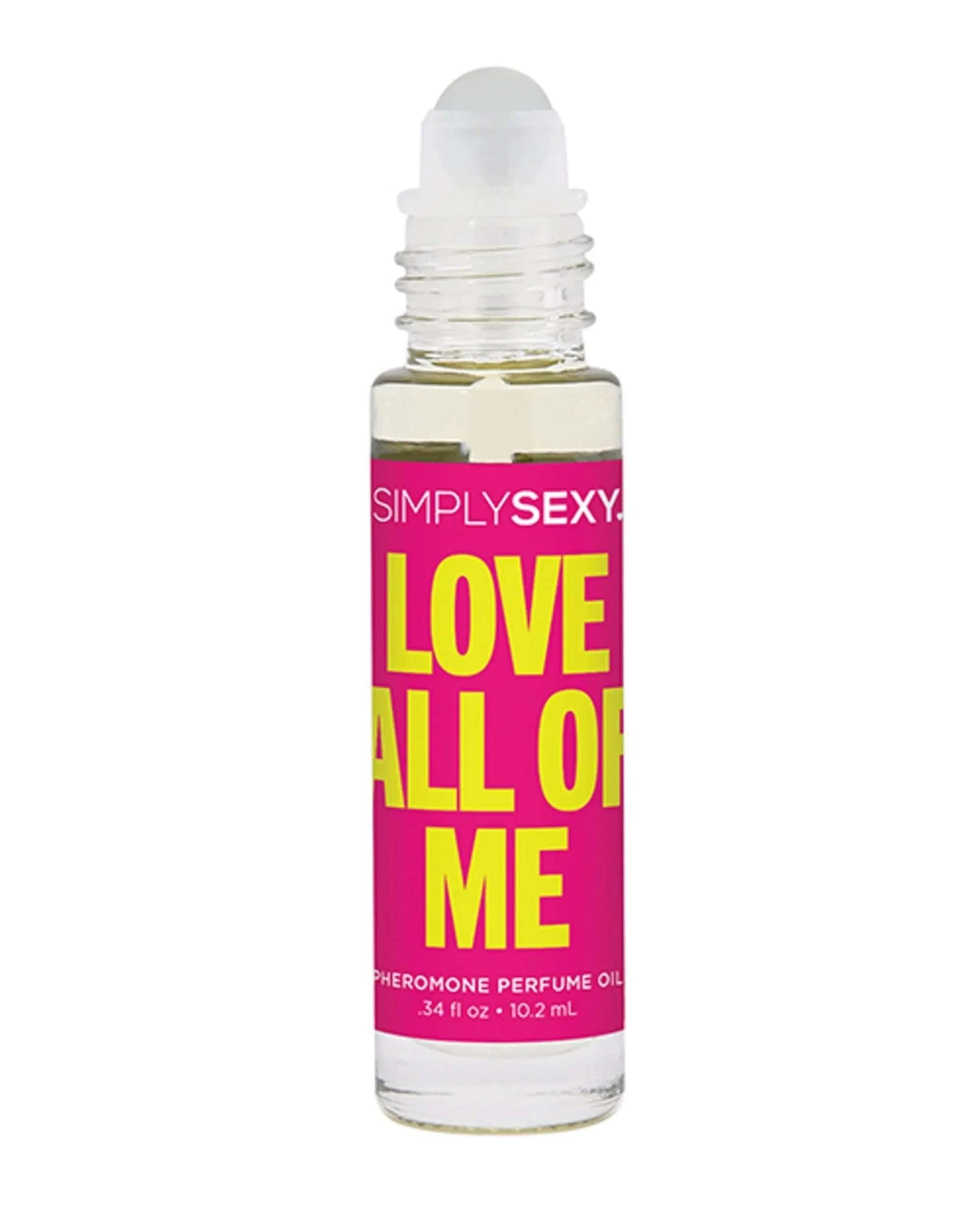 SIMPLY SEXY PHEROMONE PERFUME OIL LOVE ALL OF ME 10.2 ML - MENLL