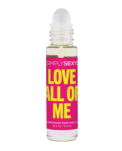 SIMPLY SEXY PHEROMONE PERFUME OIL LOVE ALL OF ME 10.2 ML - MENLL