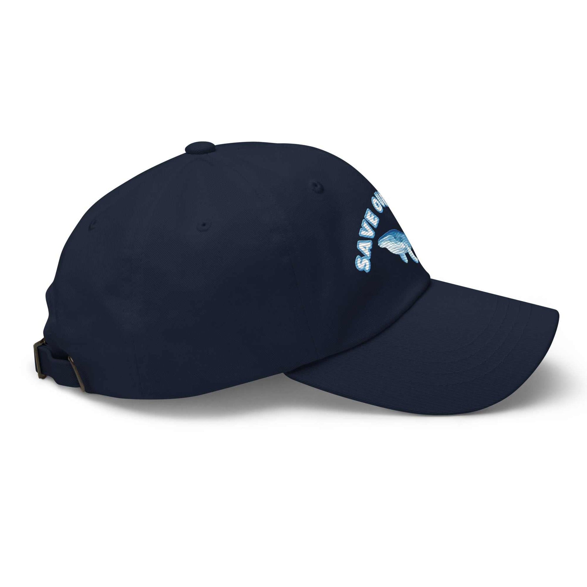 Save Our Seas Whale Dad hat: Pulls 4 pounds of ocean plastic! - MENLL