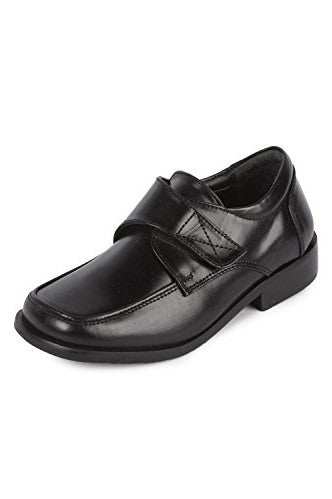 Danny Leather Dress Style School Uniform Shoes with square toe and rubber sole.