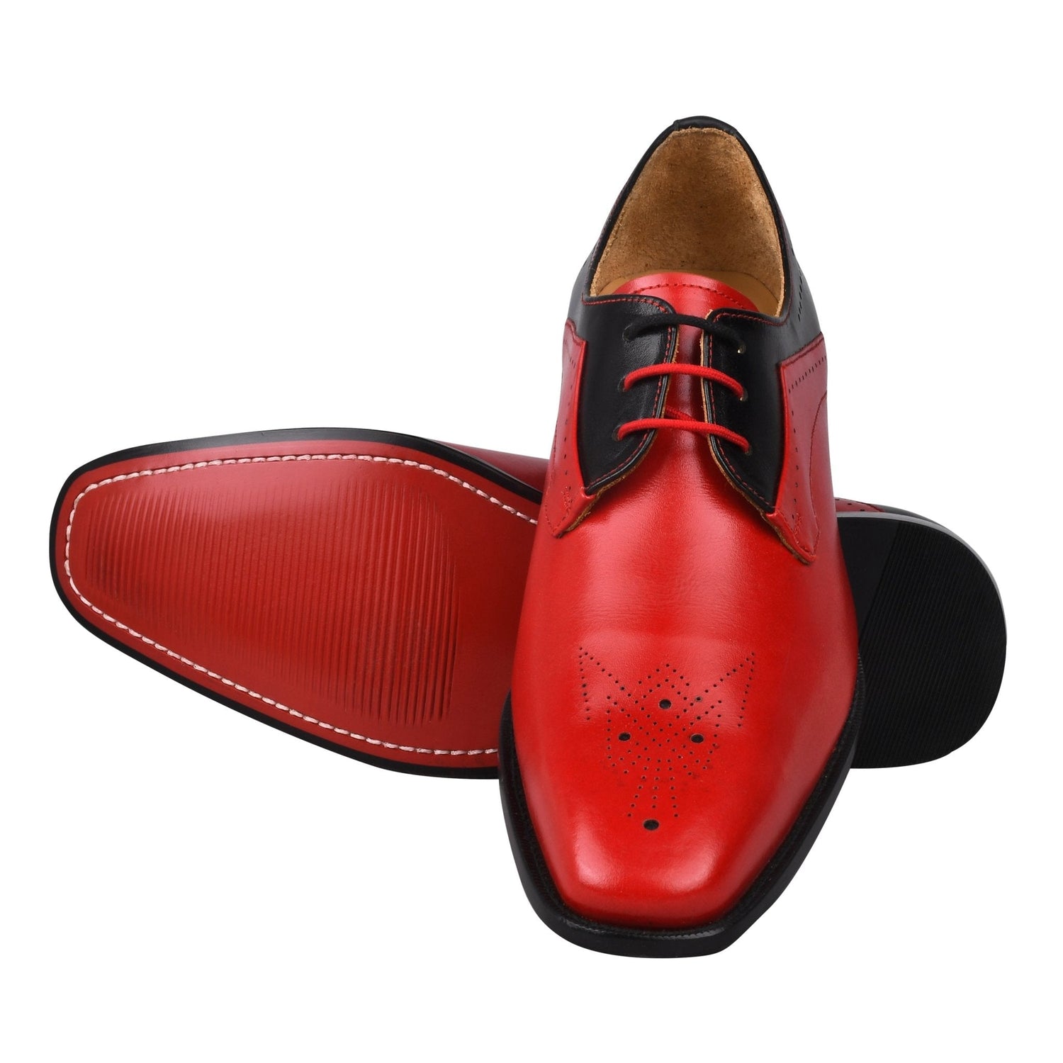 Dresses - David Genuine Leather Red Bottom Dress Shoes LIBERTYZENO
