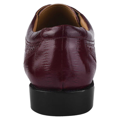 Donald Genuine Leather Oxford Style Tread Design Dress Shoes - MENLL