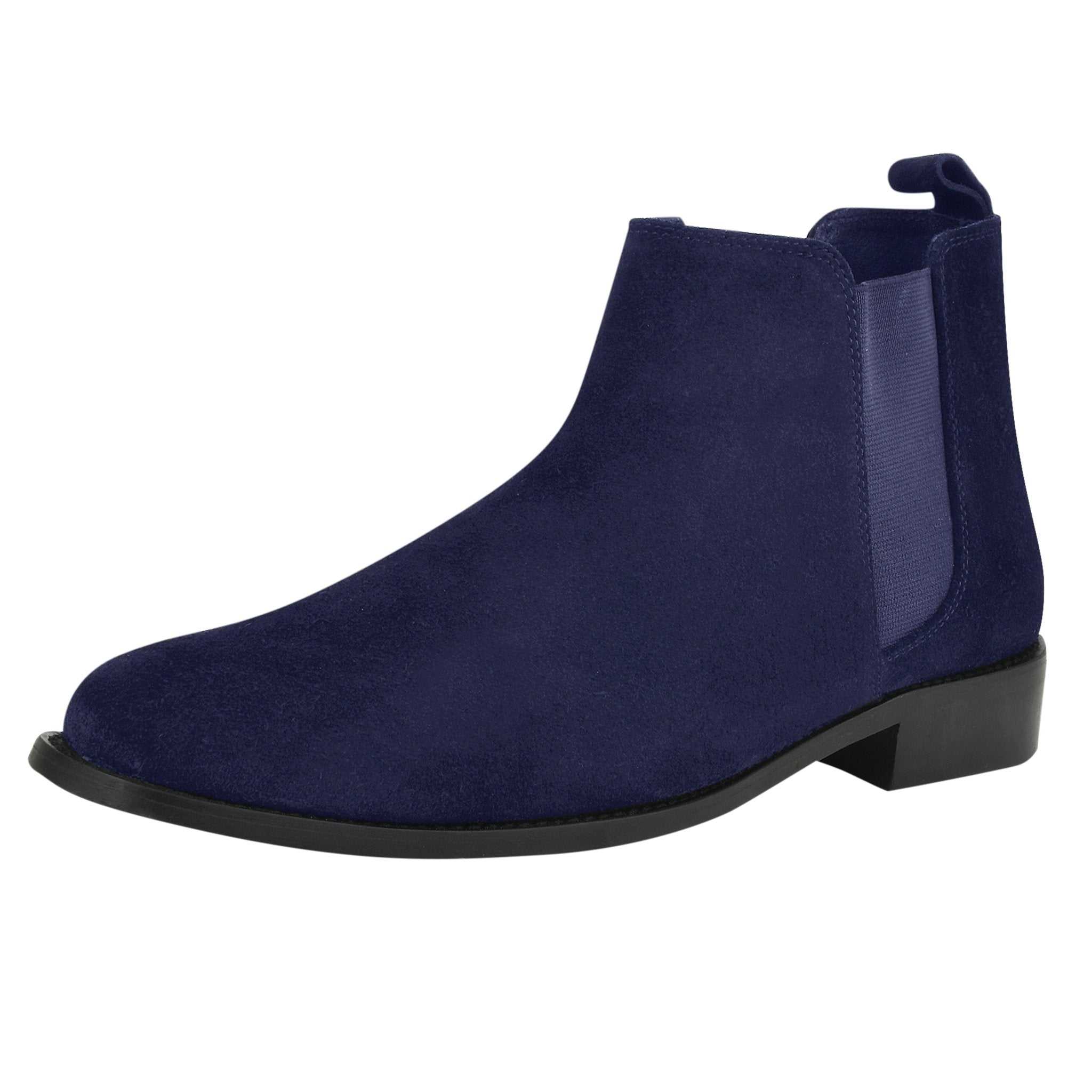 DONS Genuine Suede Leather Chelsea Boot for Men - MENLL