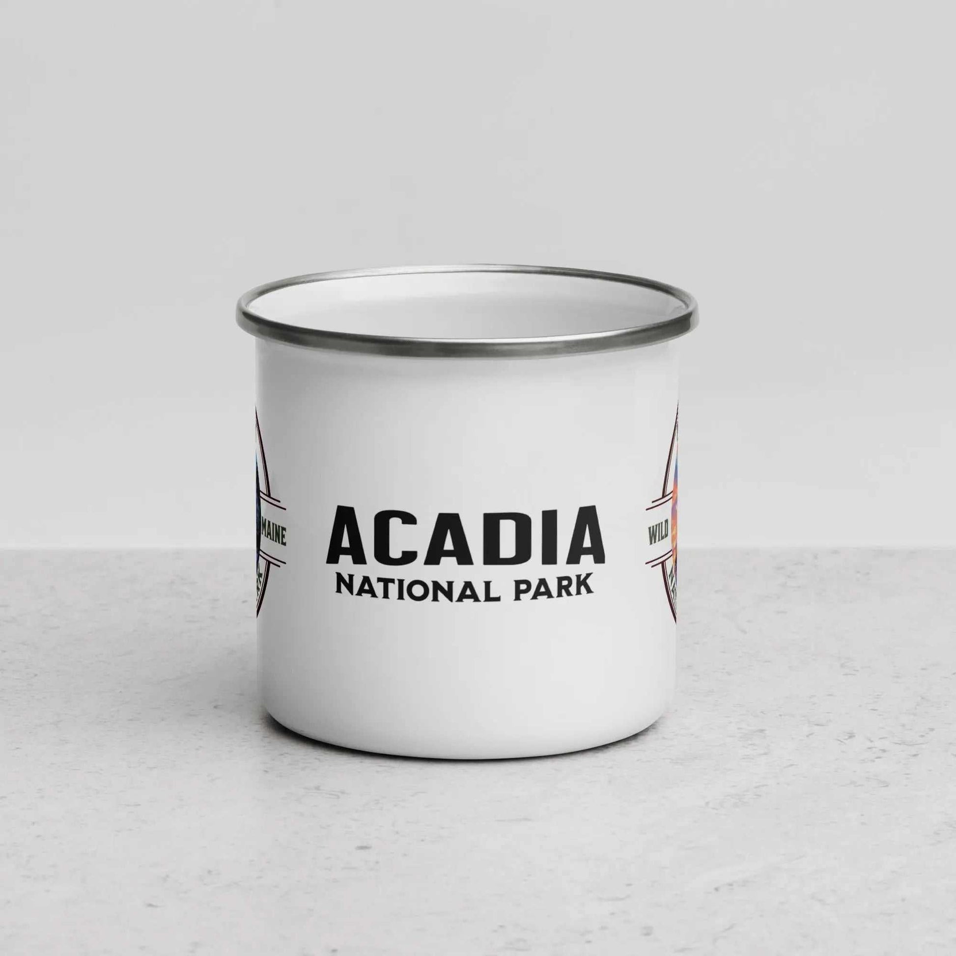 Acadia National Park Durable Enamel Camp Mug - MENLL