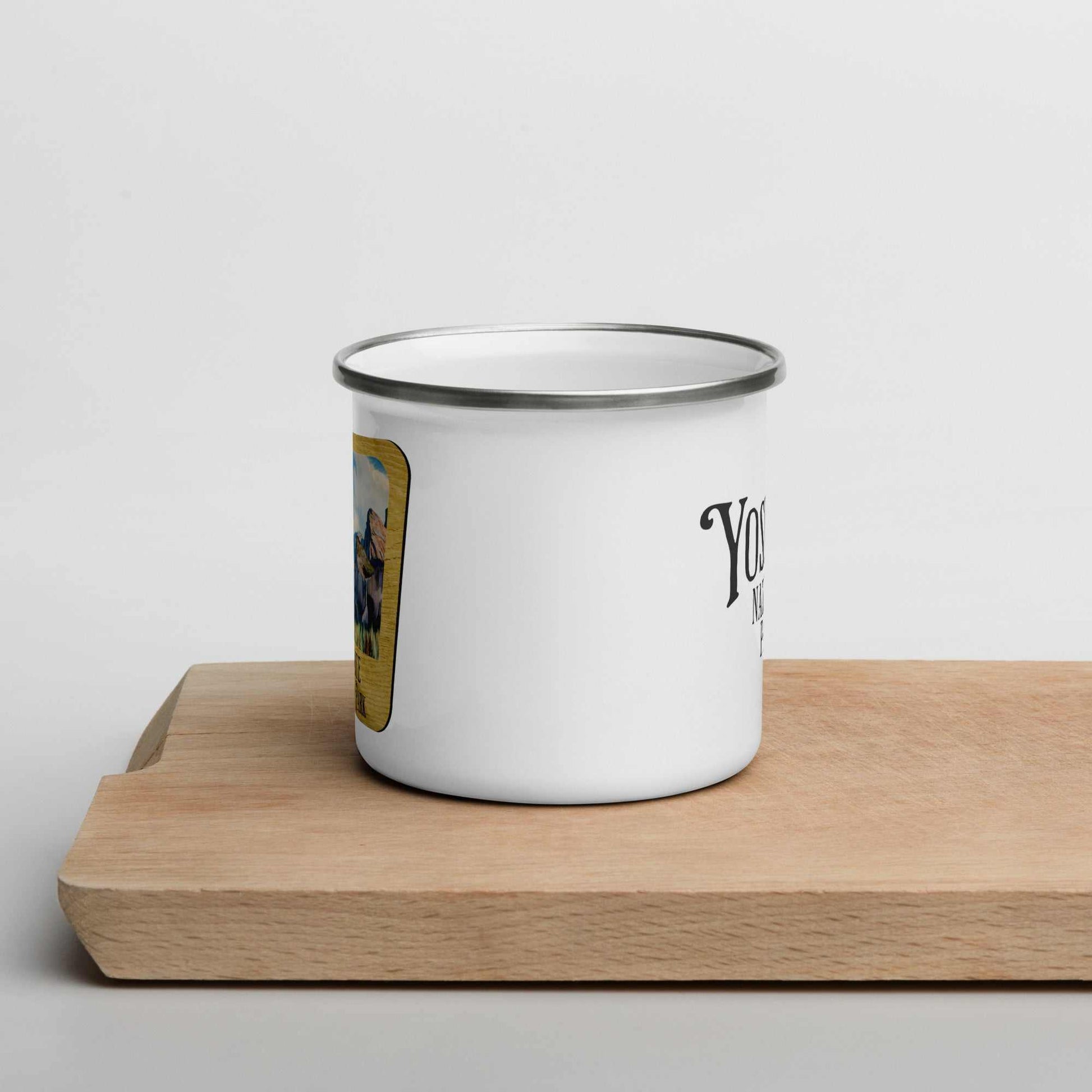Yosemite Valley Sign National Park Camp Mug - MENLL