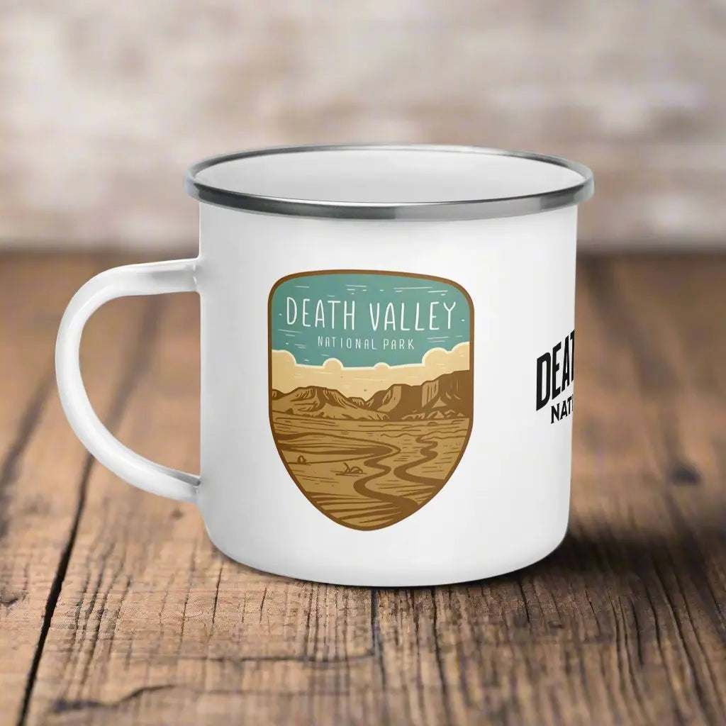 Death Valley National Park Durable Enamel Camp Mug - MENLL
