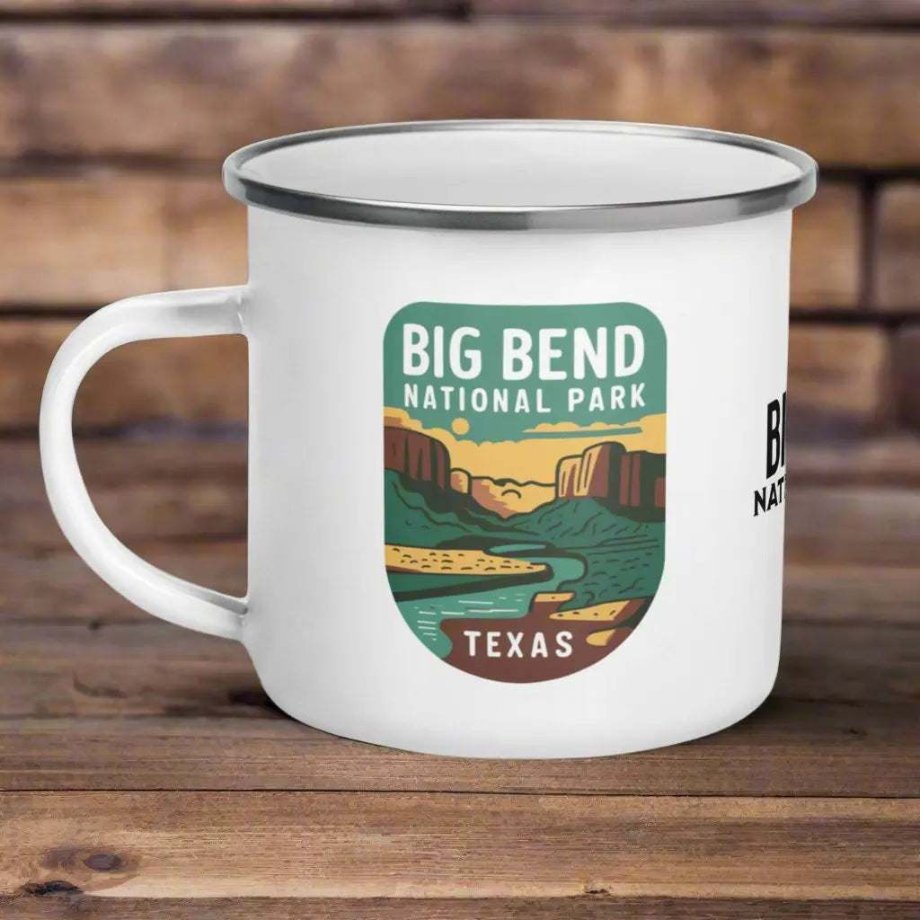 Big Bend National Park Durable Enamel Camp Mug - MENLL