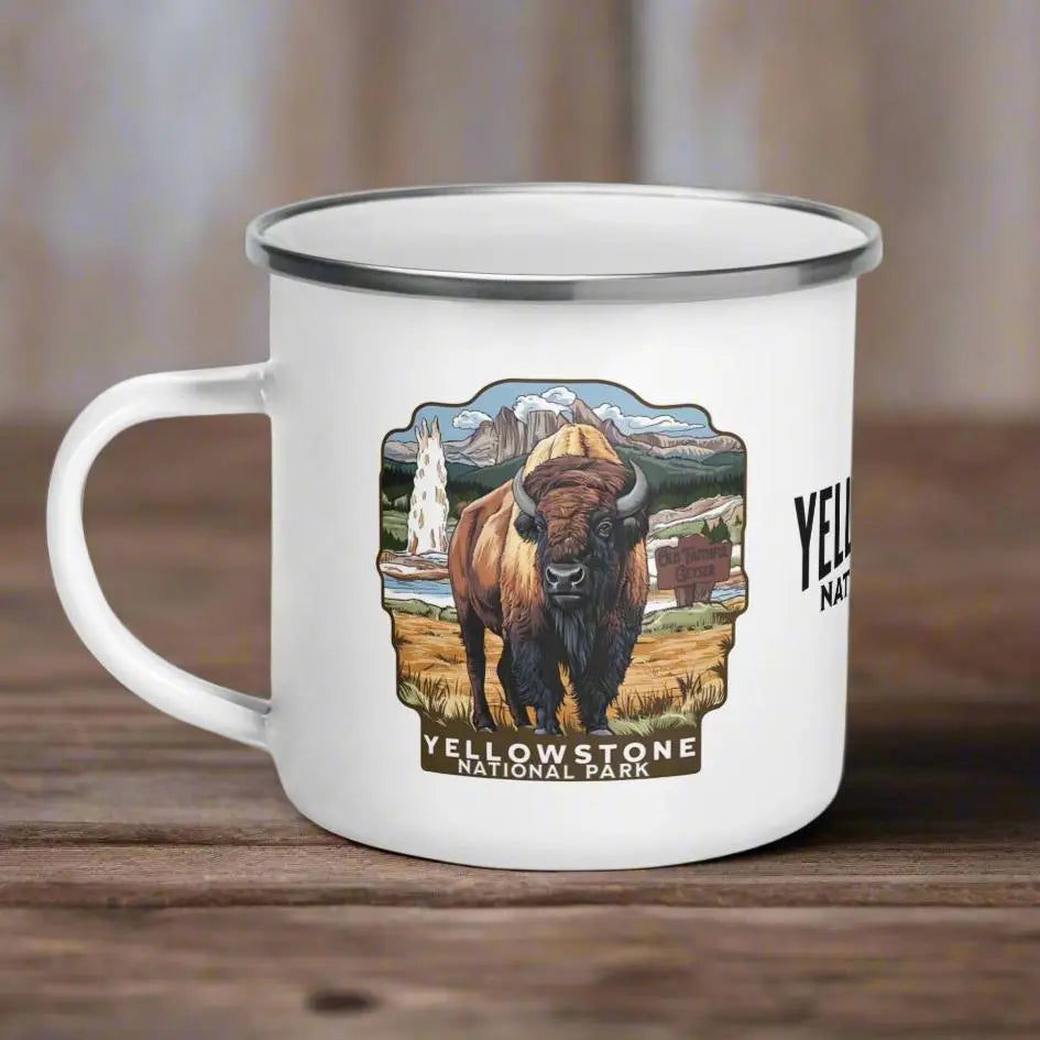 Tumblers - Yellowstone National Park Durable Enamel Camp Mug Park Service Apparel