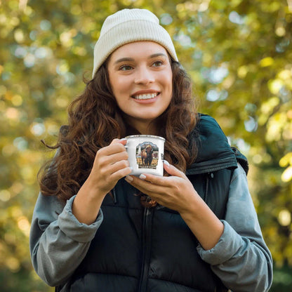 Yellowstone National Park Durable Enamel Camp Mug - MENLL