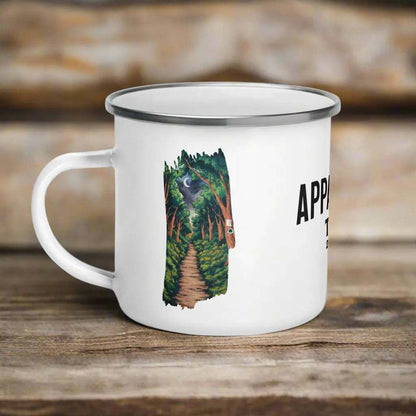 Appalachian National Scenic Trail Enamel AT Camp Mug Evening Blaze - MENLL