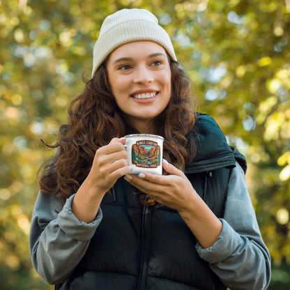 Kings Canyon National Park Durable Enamel Camp Mug - MENLL