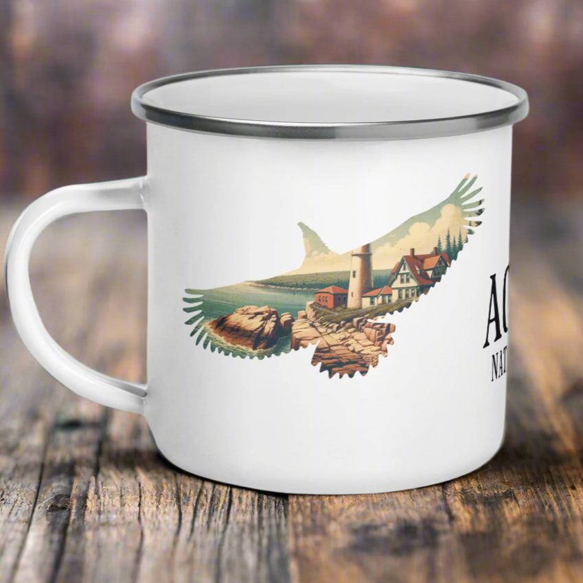 Acadia National Park Bird Camp Mug - MENLL