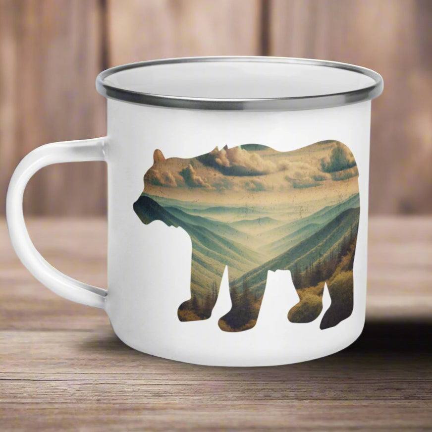 Great Smoky Mountains National Park Bear Camp Mug - MENLL