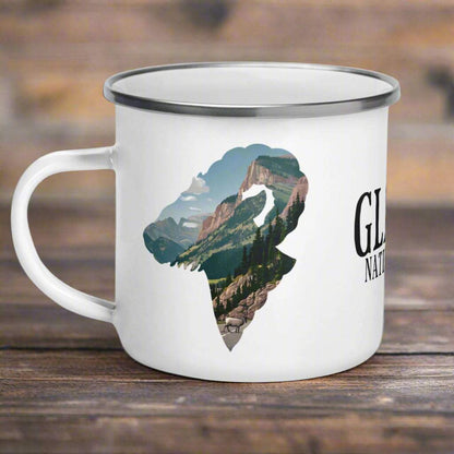 Glacier Big Horned Sheep National Park Camp Mug - MENLL