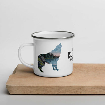 Isle Royale National Park Wolf Camp Mug - MENLL