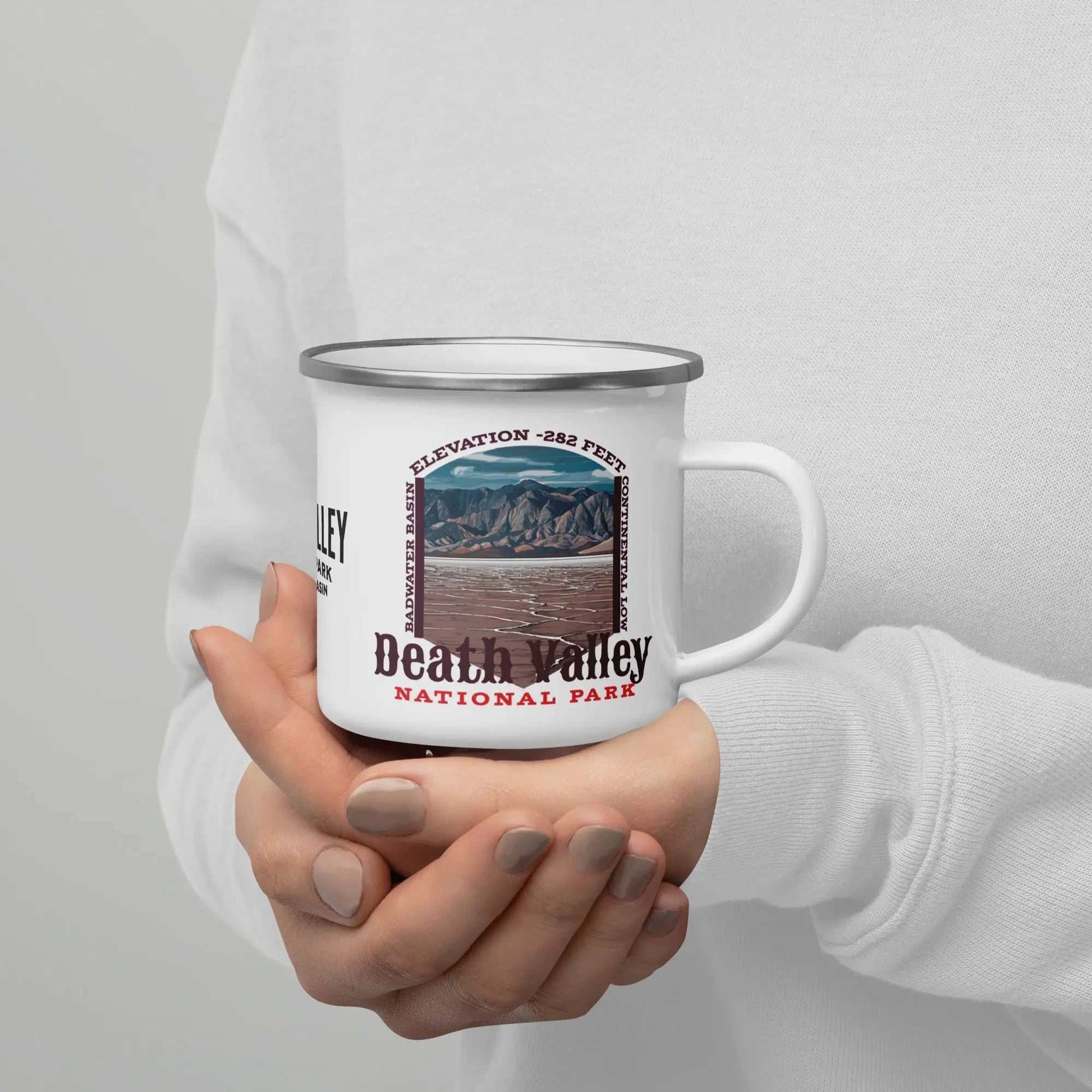 Death Valley National Park Durable Enamel Camp Mug - MENLL