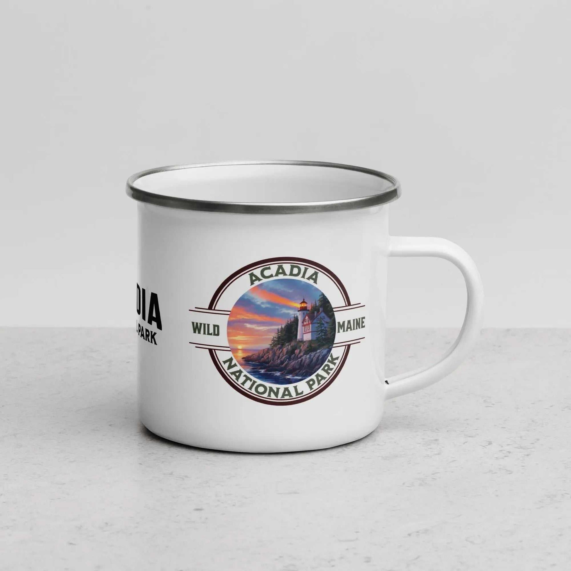 Acadia National Park Durable Enamel Camp Mug - MENLL