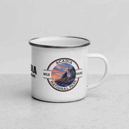 Acadia National Park Durable Enamel Camp Mug - MENLL