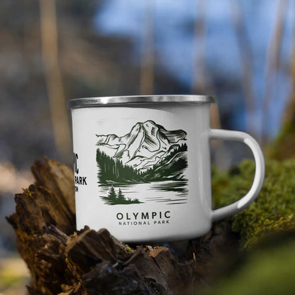 Olympic National Park Durable Enamel Camp Mug - MENLL