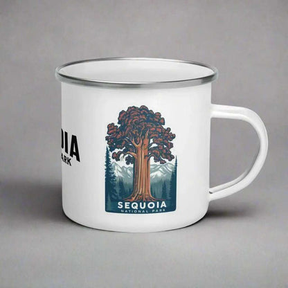 Sequoia National Park Durable Enamel Camp Mug - MENLL