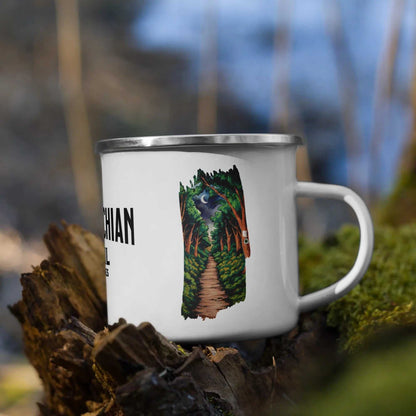 Appalachian National Scenic Trail Enamel AT Camp Mug Evening Blaze - MENLL