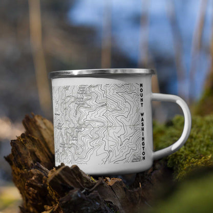 Mount Washington Topographic Durable Camp Mug Presidential Range - MENLL
