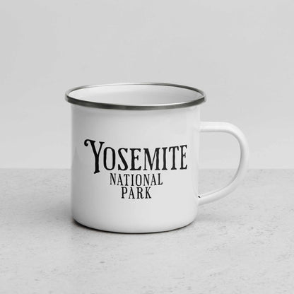 Yosemite Valley Sign National Park Camp Mug - MENLL