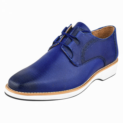 Eric Genuine Leather Oxford Style Lace-Up Dress Shoes For Men