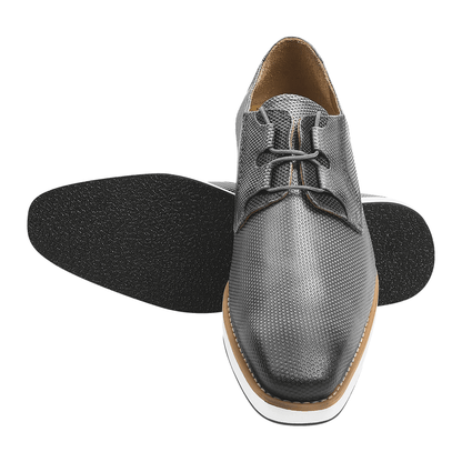 Eric Genuine Leather Oxford Style Lace-Up Dress Shoes For Men