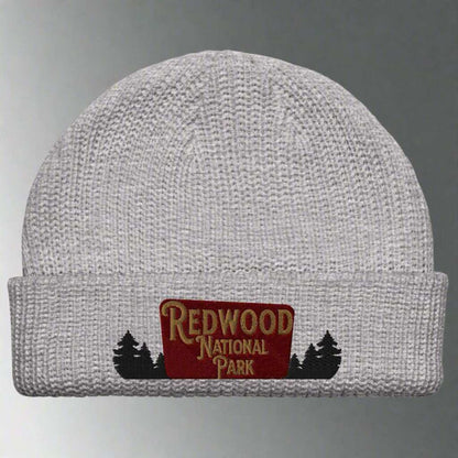 Redwood National Park Embroidered Beanie - MENLL