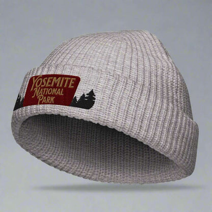 Yosemite National Park Embroidered Beanie - MENLL