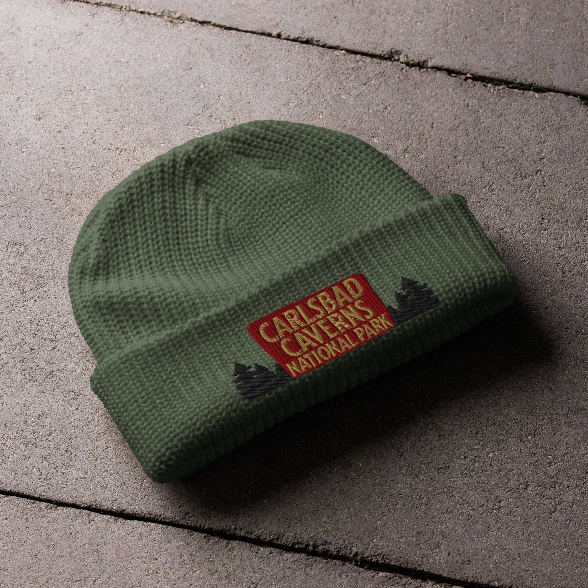 Carlsbad Caverns National Park Fisherman Wharf Style Beanie Winter Hat - MENLL