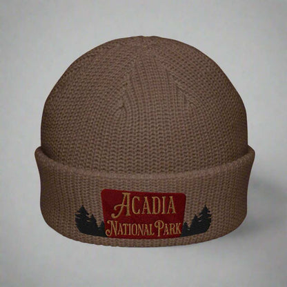 Acadia National Park Embroidered Beanie - MENLL