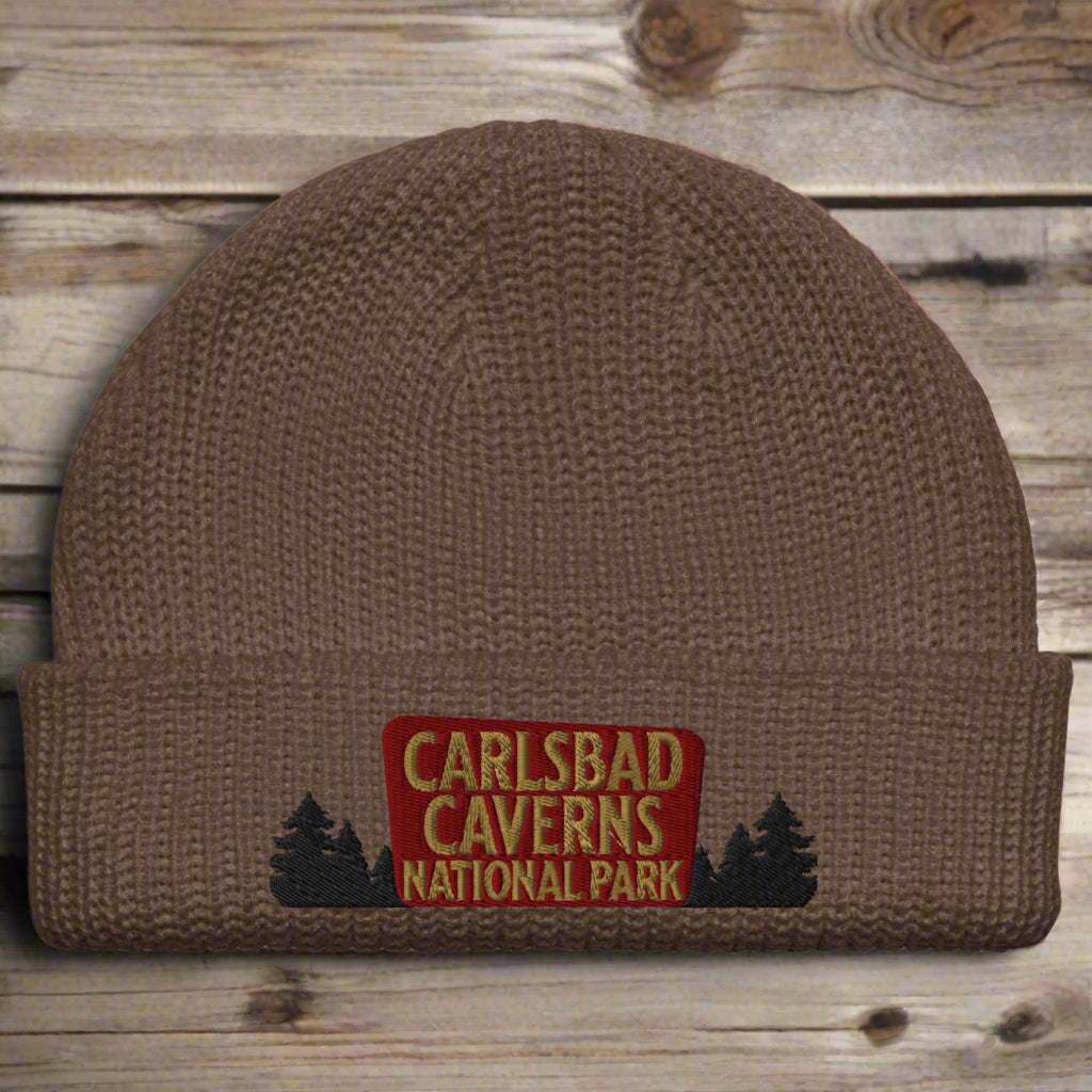 Carlsbad Caverns National Park Fisherman Wharf Style Beanie Winter Hat - MENLL