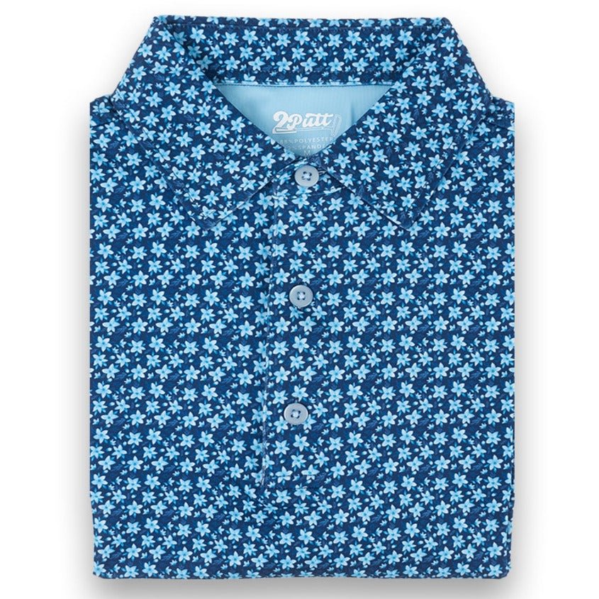 2putt Floral Club Men's Polo - Main Product Image