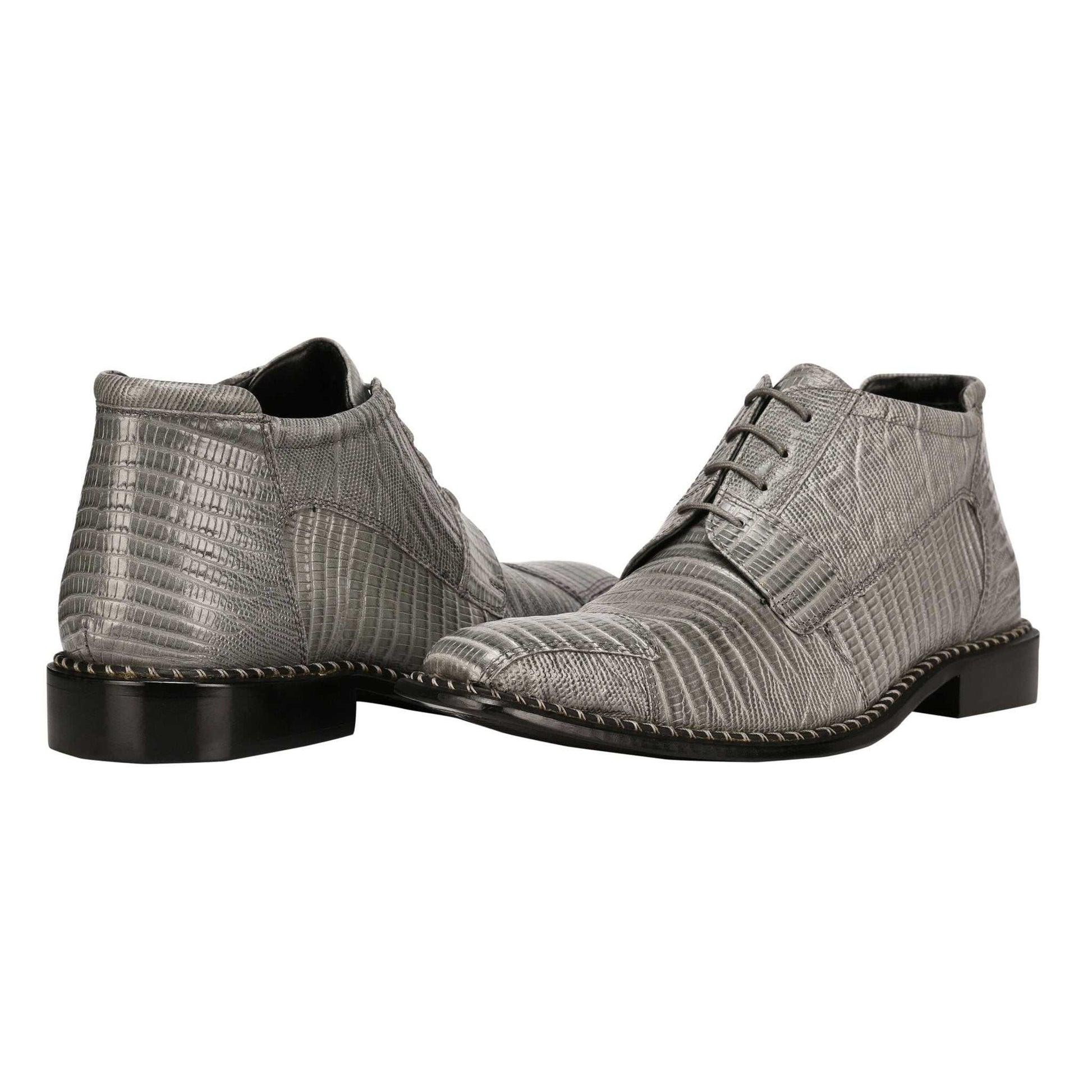 Foxx Leather Lace-Up Boots - MENLL