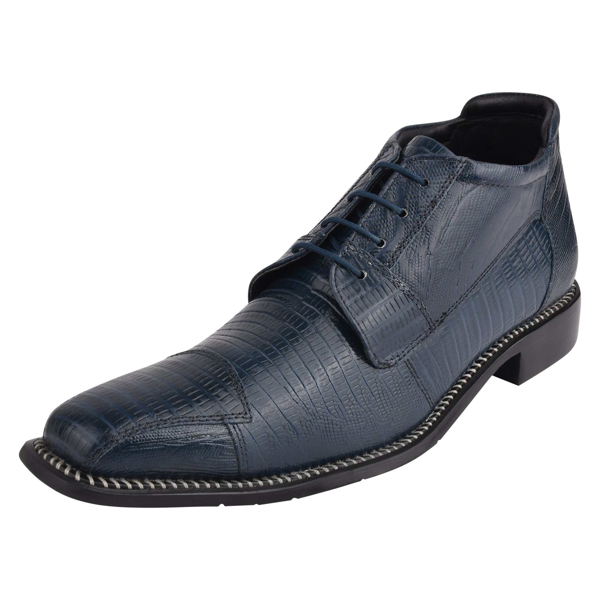Foxx Leather Lace-Up Boots - MENLL