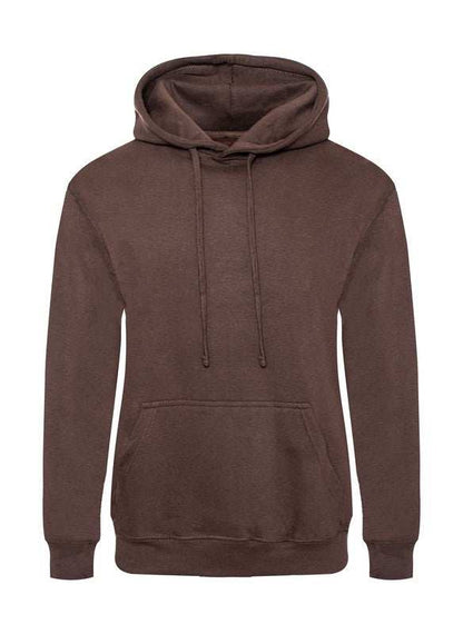 Comfy Cotton Blend Fleece Hoodie with Adjustable Hood - MENLL