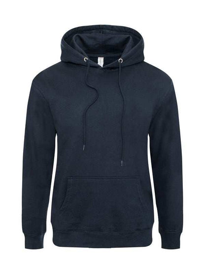 Comfy Cotton Blend Fleece Hoodie with Adjustable Hood - MENLL
